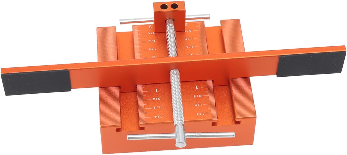 Cabinet Door Mounting Jig Aluminum Alloy with Support Arm and Clamp - Precise Leveling, One - Handed Installation for Kitchen and Bathroom Cabinets