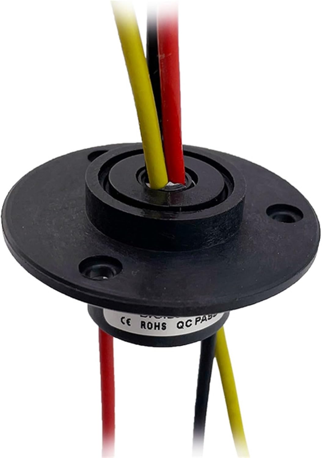 1PCS Small Electric Slip Ring 3-Way 360° Conductive Slip Ring Rotary Joint Electric Slip Ring Collector Ring for Warming Cutting Board Induction Cooker