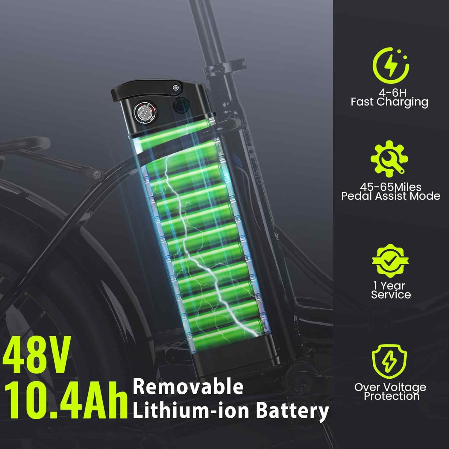 Vivi MT20UL Foldable Electric Bike 20" x3.0 Fat Tire Electric Bike with 48V 499.2WH Removable Battery, Peak 1000W, Up to 50 Miles EBike, 7-Speed, 21.7MPH, Cruise Control, SGS Certified to UL2849