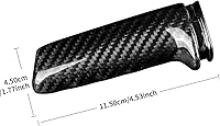 Vista 2 de AIRSPEED de fibra de carbono para BMW Funda de mango de freno de mano Compatible con BMW 1 2 3 4 Series E90 E91 E92 Z4 E85 E86 E87 E81 E82 E87 E88