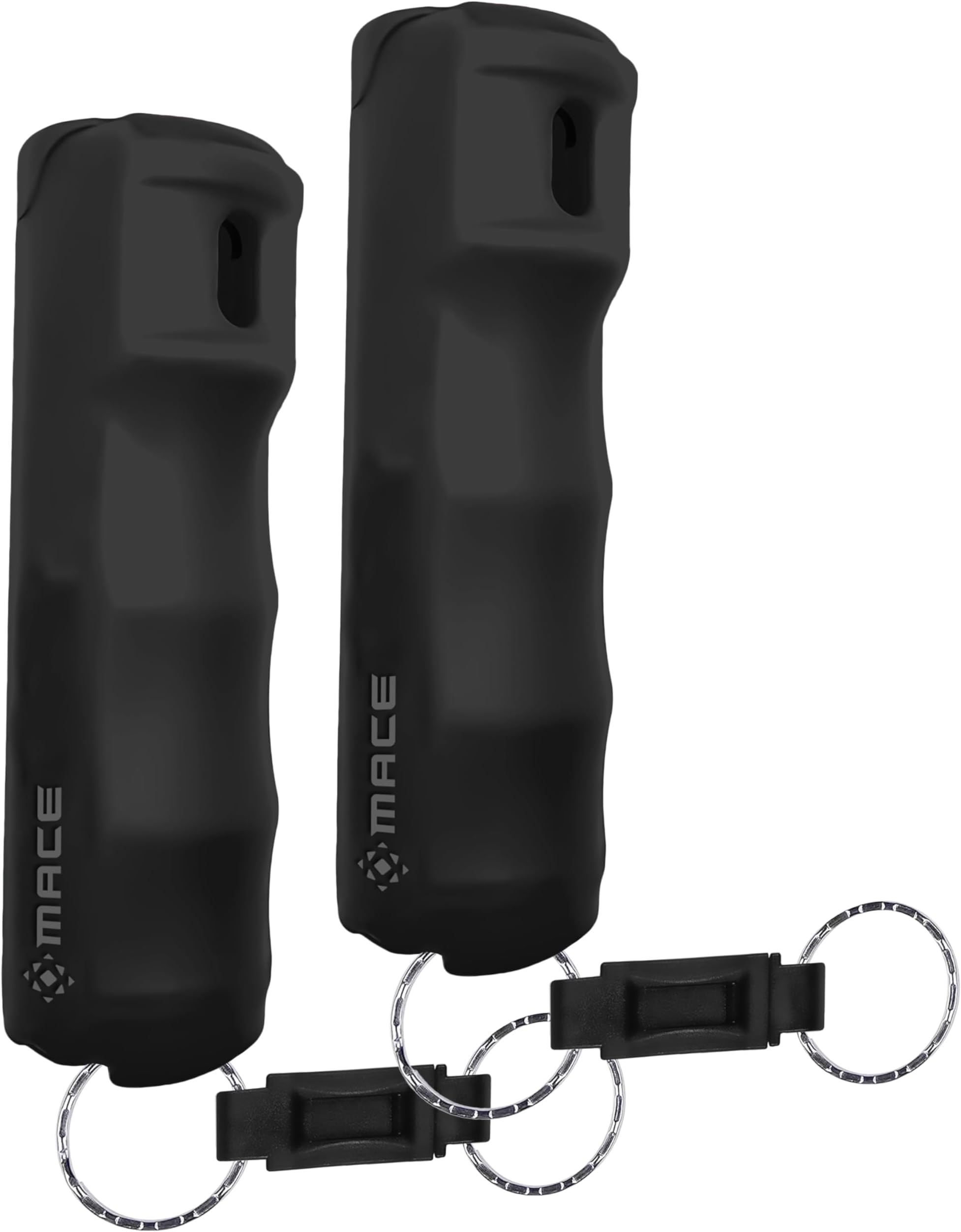 Pepper Spray - Maximum Police Strength OC with UV Dye, Fast Flip Top, Ergonomic Finger Grip, Easy Carry Keychain, 12 Feet Range, 0.42 oz Compact Model, Self Defense Pepper Spray for Women & Men