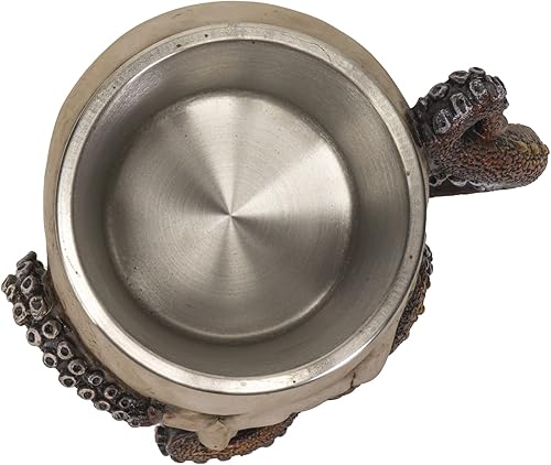 Miniatura 3 de SUMMIT COLLECTION Kraken - Taza de café con diseño de calavera, 16 onzas líquidas, con asas de tentáculo de pulpo de 5 pulgadas de alto