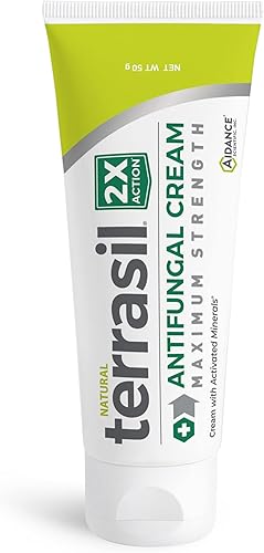 Miniatura 2 de Paquete antifúngico para el cuidado de la piel, crema antifúngica máxima fuerza y jabón antifúngico por Terassil, Jock Itch, pie de atletas, tiña,