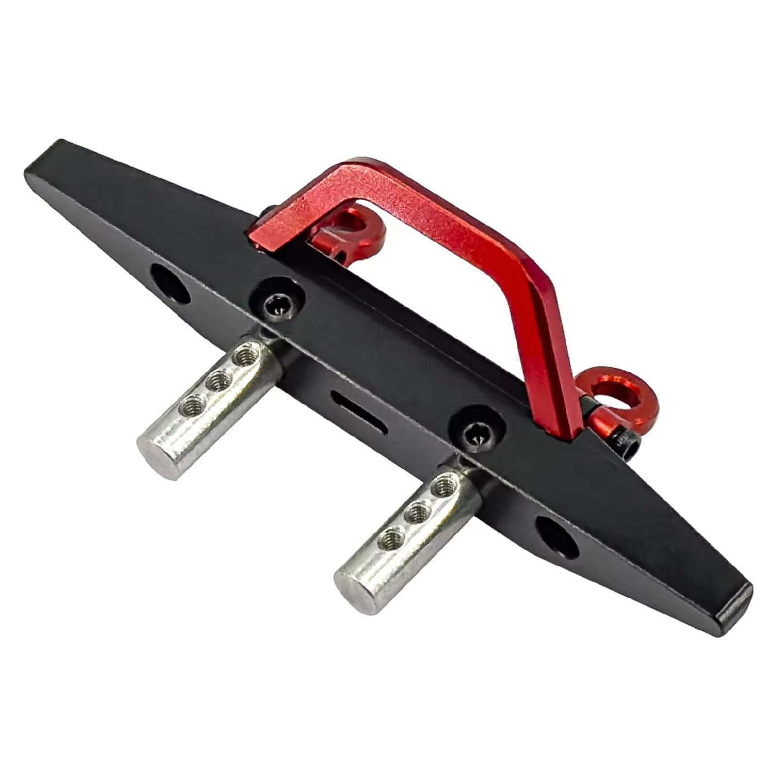 Paraurti RC per Redcat per Ascent-18, Parti di Aggiornamento Auto RC per 1/18, Accessori per Cingolate Telecomandate, Paraurti Anteriore Metallo