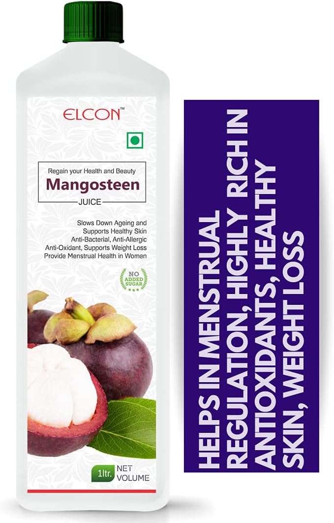 Elcon's® Mangosteen Juice 1000ml (menstrual health | vitamin c | Boosts Immunity)