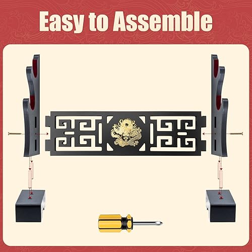 Miniatura 4 de Ekkhysis Gancho acolchado de 2 niveles Katana soporte de exhibición para Tanto Rapier Light Saber Samurai Cosplay Blade Tanjirou Demon Slayer