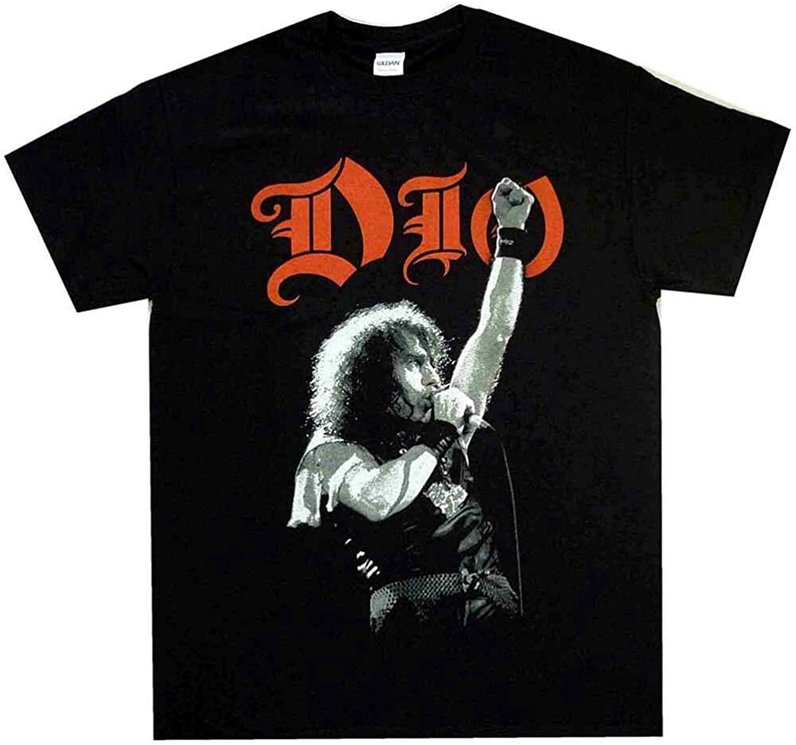 Balance Master Unisex Black Vintage Dio We Rock T-Shirt Reprint Xxxl