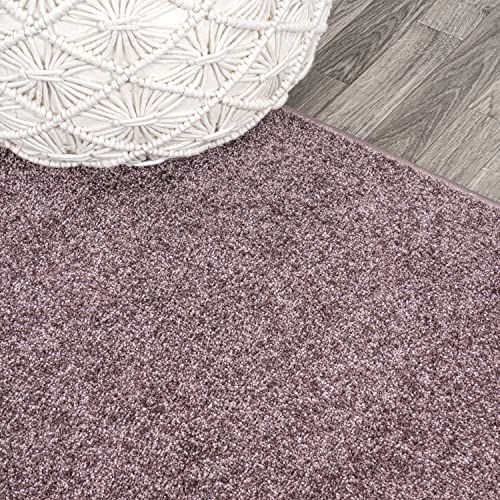 JONATHAN Y Haze Solid Low-Pile Light Purple Runner Rug 2x16, Coastal,Bohemian,Minimalist,Classic, Easy-Cleaning for Living Room,Bedroom,Kitchen,Pet Friendly,Non-Shedding (SEU100R-216) by JONATHAN Y - Image 3