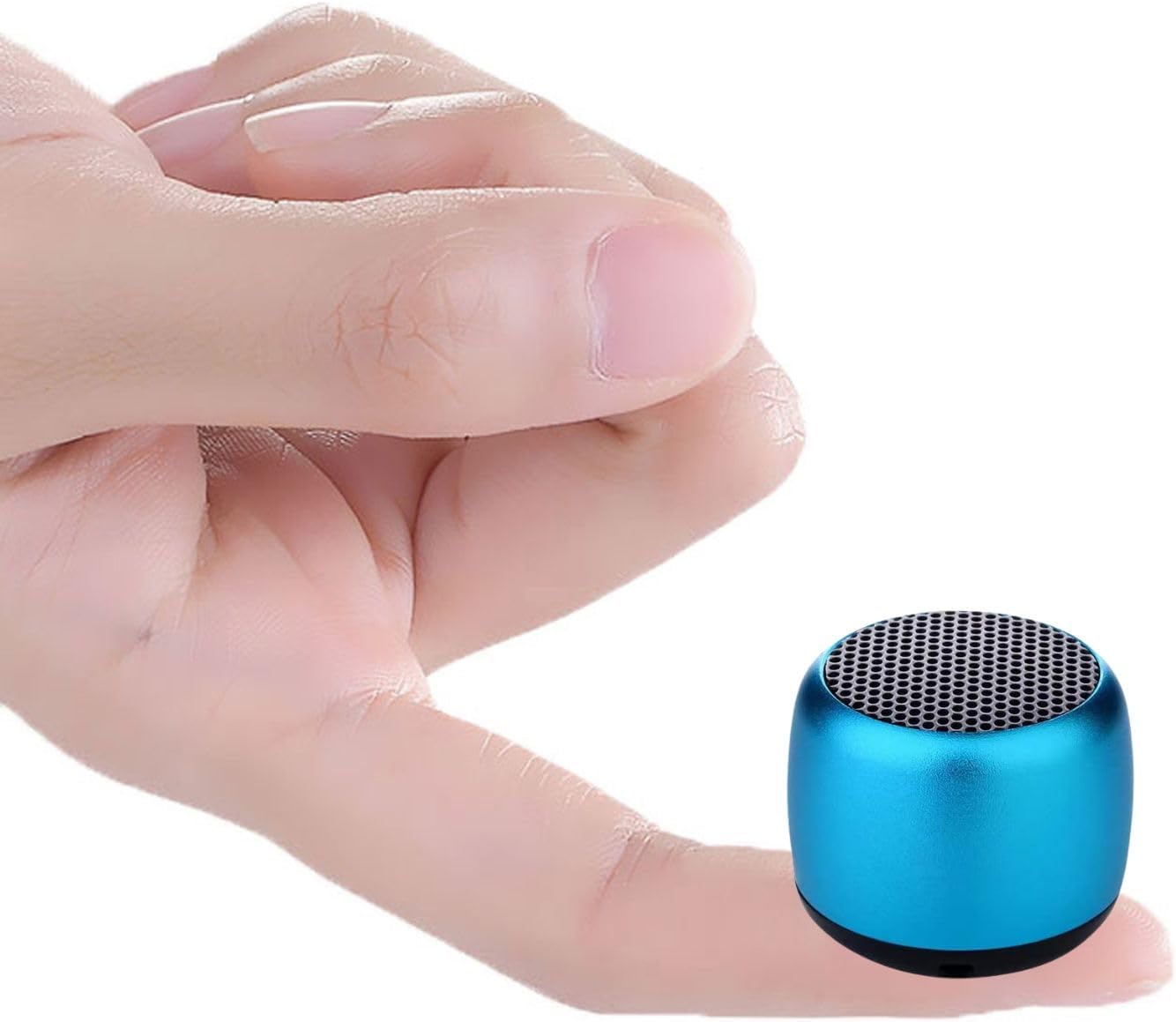 Bluetooth Mini Speaker, Portable Speaker, Stereo Sound with Deep Bass Technology, Blue