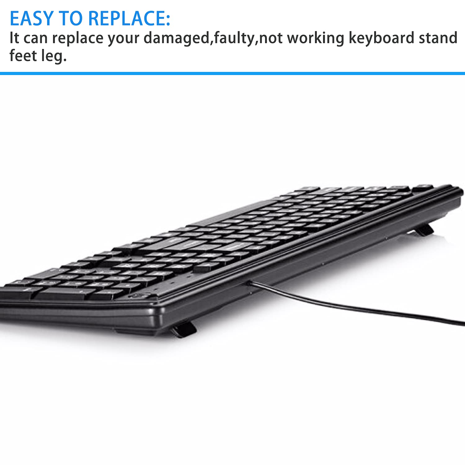 4 szt. Uchwyt na klawiaturę Stojak na klawiaturę Nogi Uchwyt na klawiaturę Zestaw wymienny do klawiatury Logitech MK315 K235