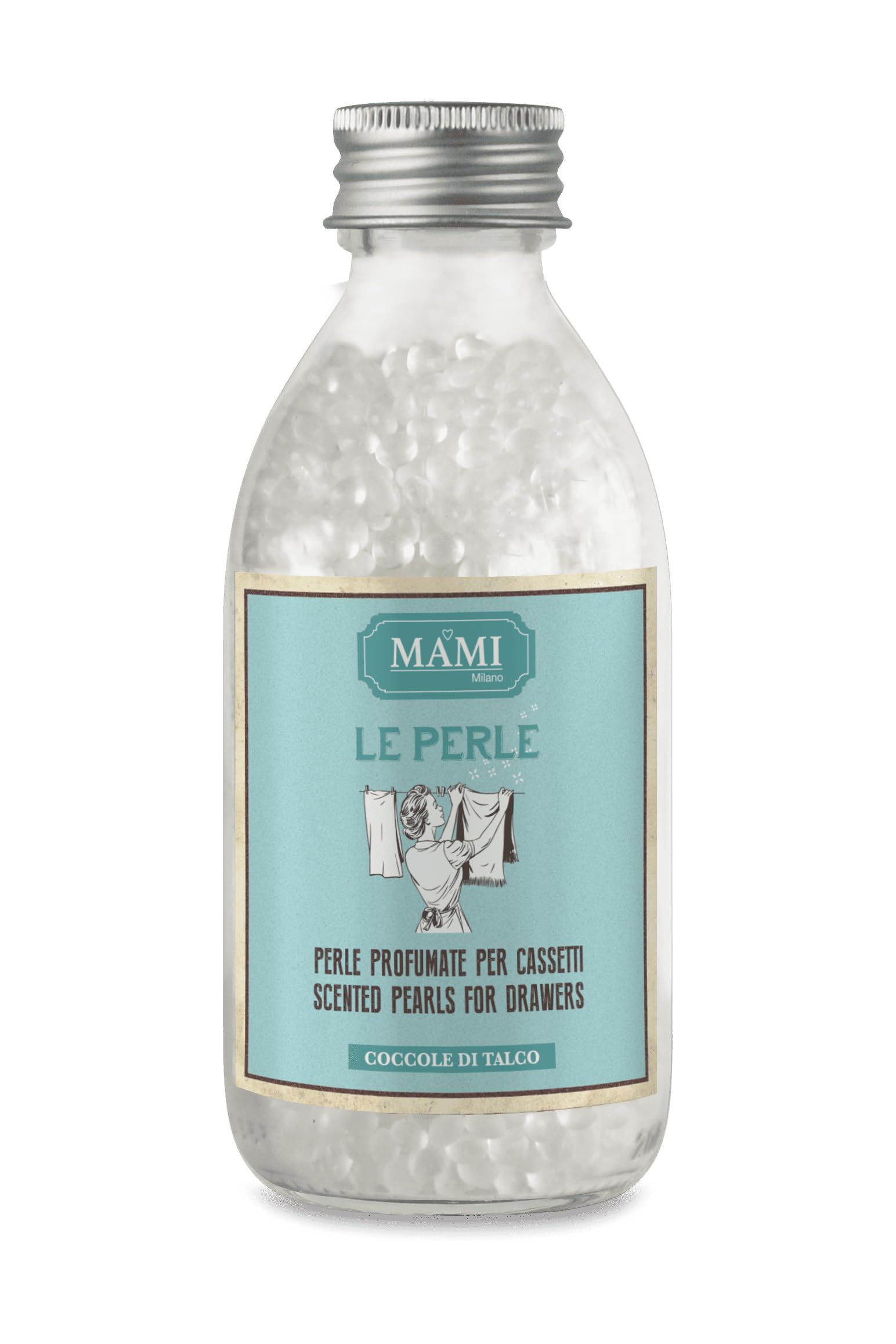 MAMI MILANO PERLE PROFUMATE PER CASSETTI 35GR COCCOLE DI TALCO