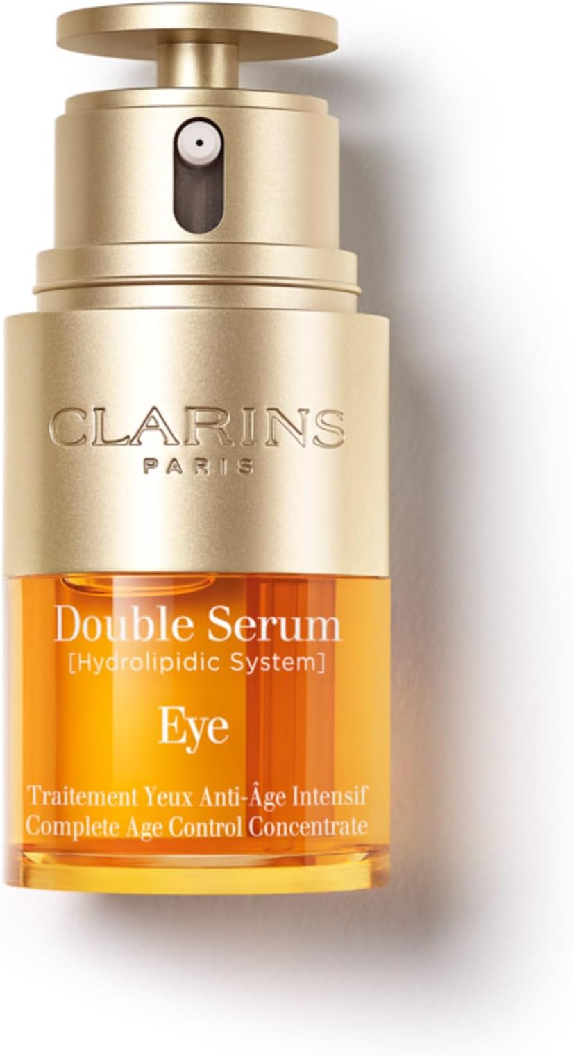 DOUBLE SERUM EYE | Anti-Aging Eye Treatment | Visibly Smoothes, Firms, Hydrates and Revitalizes For More Youthful-Looking Eyes In Just 7 Days* | 13 Plant Extracts, Including Turmeric | 0.6 Oz