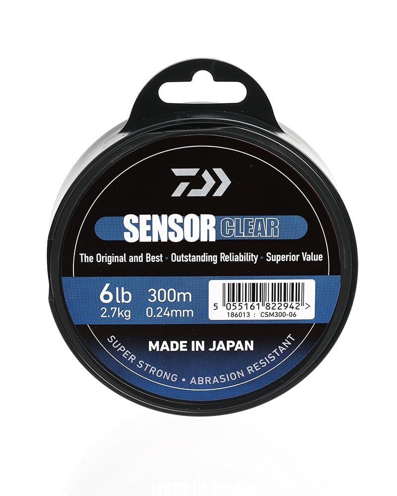 DAIWA Sensor Monofilament 300m | 8lb | Clear