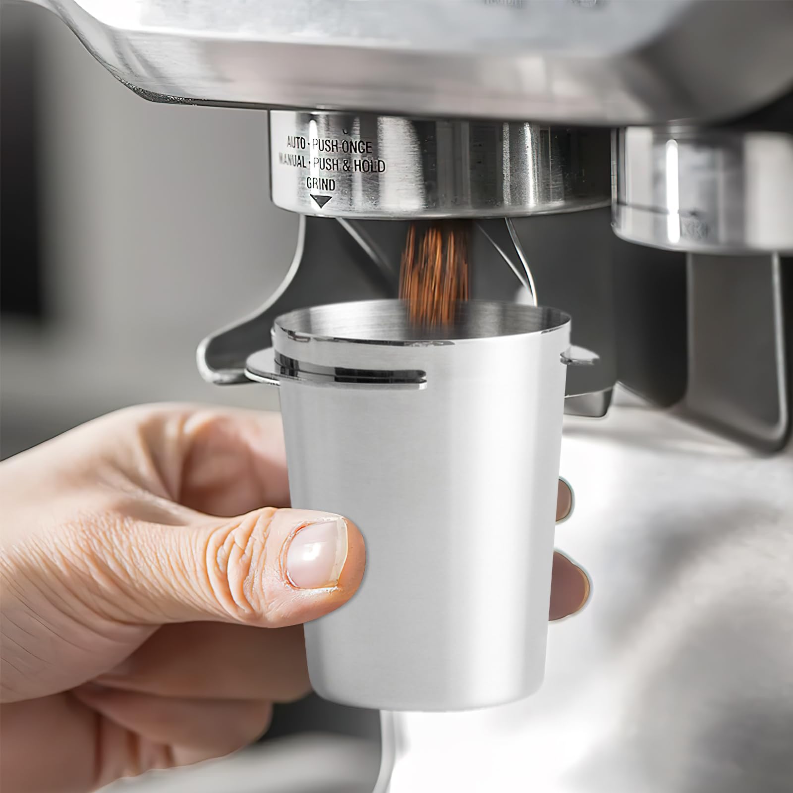 Tazza Dosatrice per Caffè, Tazza Dosatrice in Acciaio Inossidabile