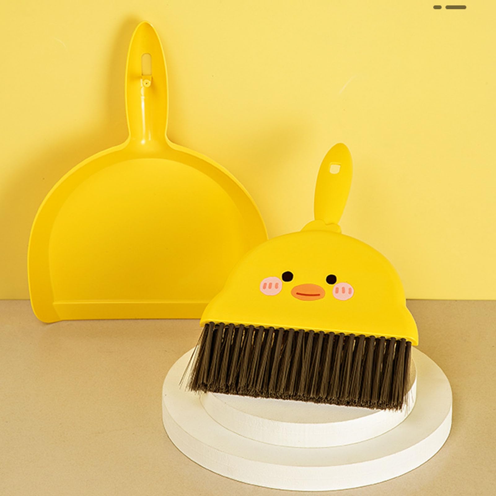 Restokki Mini Broom Set Portable Desktop Brush Dustpan Combo Cleaning Tools for Table Home