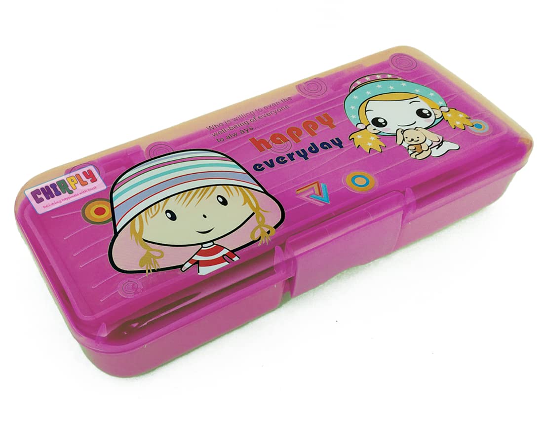 See full amazon price history chart for CHIRPLY Plastic Pencil Box With 2 Layers For School, Cartoon Printed Pencil Case For Kids, Birthday Gift For Girls & Boys (Multicolor, Pink, Yellow, Or Green, Pack Of 1) CHIRPLY Plastic Pencil Box With 2 Layers For School, Cartoon Printed Pencil Case For Kids, Birthday Gift For Girls & Boys (Multicolor, Pink, Yellow, Or Green, Pack Of 1) (B09NV2RRRB) Amazon Price History, Amazon Price Tracker