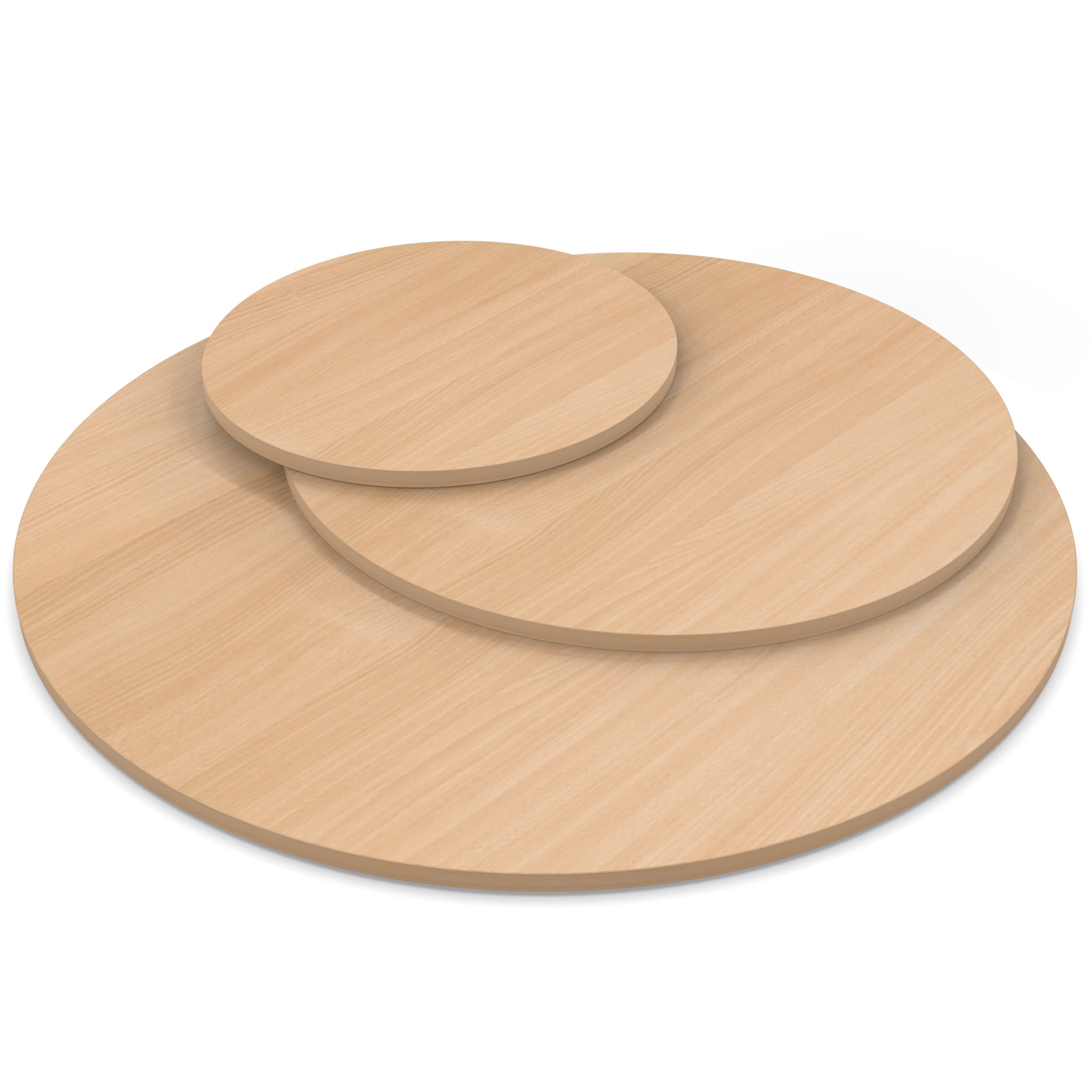 Dekor-Spanplatte 19mm, Eiche Piemont Mokka – Tischplatte Mit ABS-Kante, Beidseitig Beschichtet