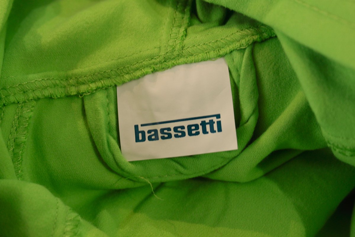 Bassetti Time - Albornoz de microfibra para hombre y mujer, con capucha, talla S - M - L - XL (M - 46 / 48, verde - 1258)