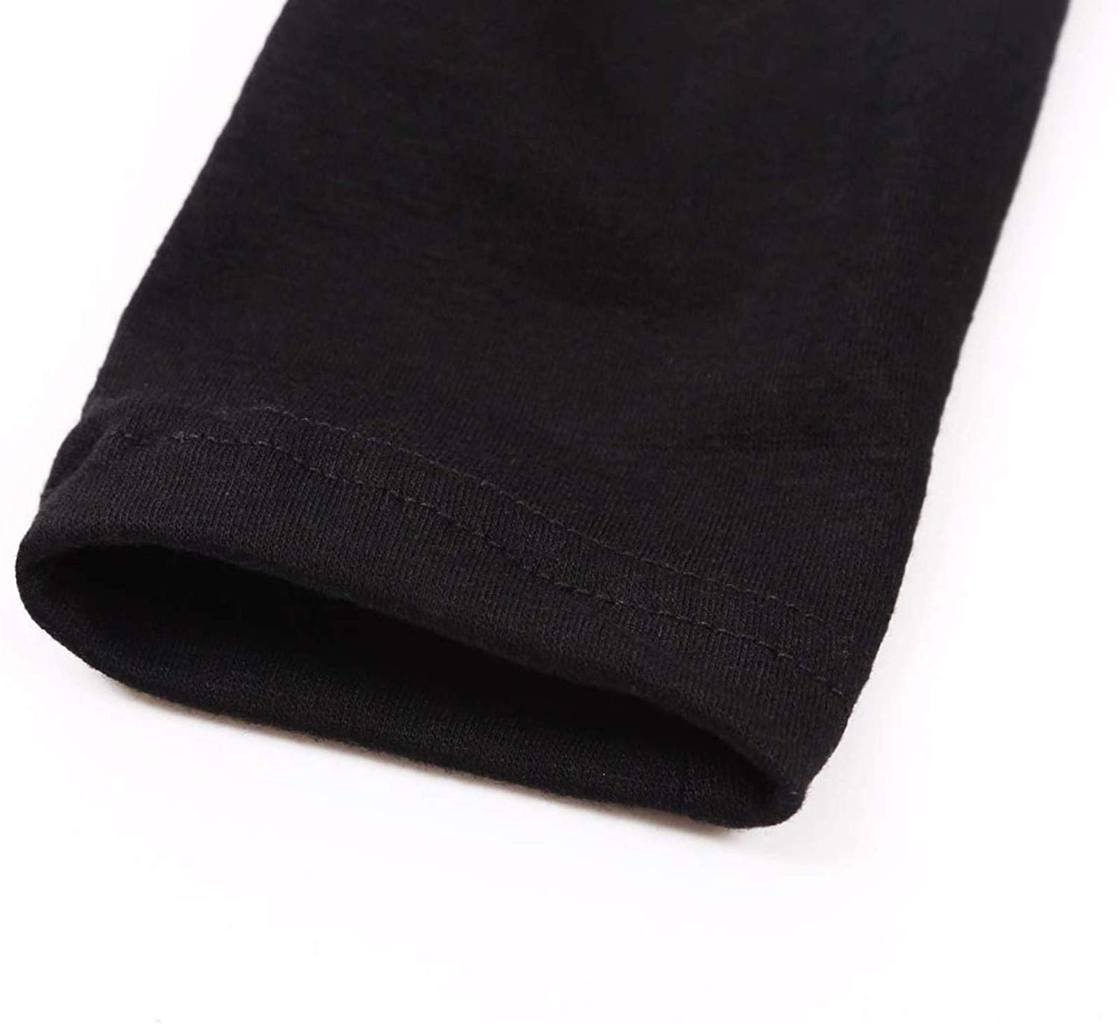 Ärmelloses Knoten-T-Shirt als lässiges Mädchenoberteil mit vorderer Blusenoptik Tunika-Stil (Black, 4-5 Years)