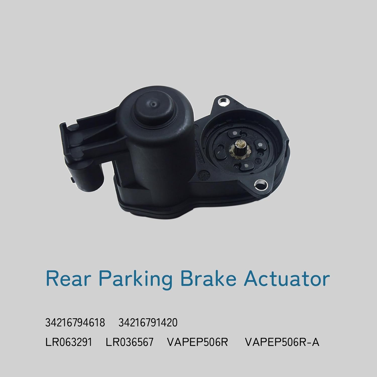 RuiWen BWBM001 Rear Parking Brake Actuator Compatible with BMW 5 6 X3 X4 Z4 M5 M6 F10 F11 F12 F13 F06 F25 F26 E89 520 528 535 550 640 650; Land Rover Rover Sport Range Rover 34216791420 34216794618