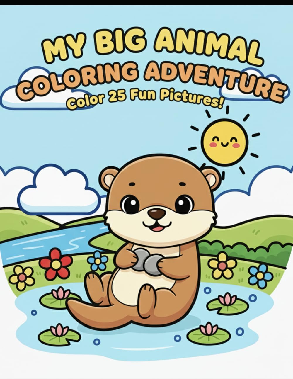 My Big Animal Coloring Adventure: Color 25 Fun Pictures