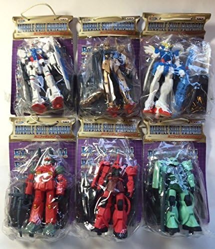 Amazon 機動戦士ガンダム ミニフィギュアコレクション3 全6種セット バンプレスト 1998年 フィギュア ドール 通販