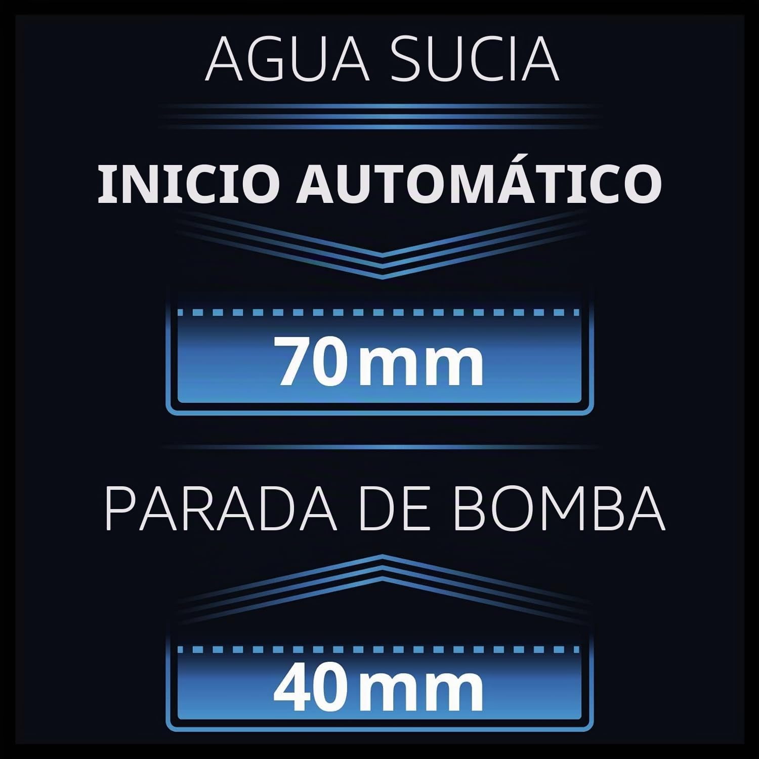 Einhell Bomba de aguas sucias - GE-DP 6935 A ECO. 690 W, capacidad de 17.500l/h, profundidad max. de inversión 7 m, conexión de manguera 47.8 mm, cuerpos extraños hasta 35 mm