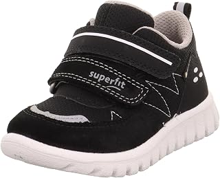 Superfit Sport7 Mini Gore-Tex Sneaker, Nero/Grigio Chiaro 0010, 22 EU