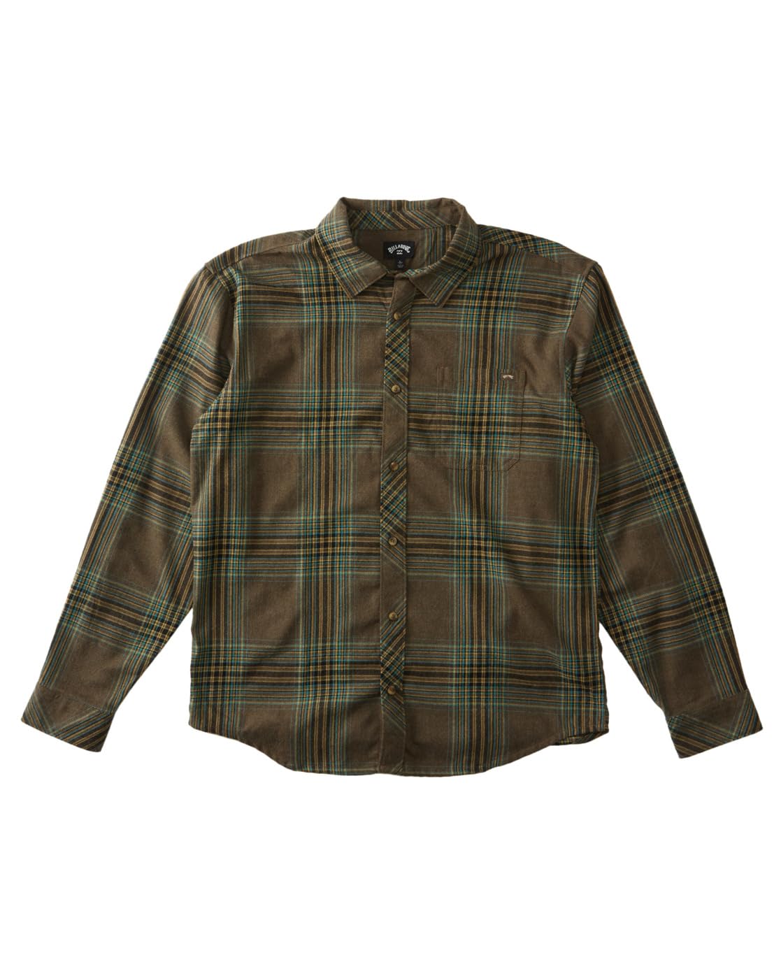 Billabong Coastline Flannel - Camisa de Manga Larga para Hombre