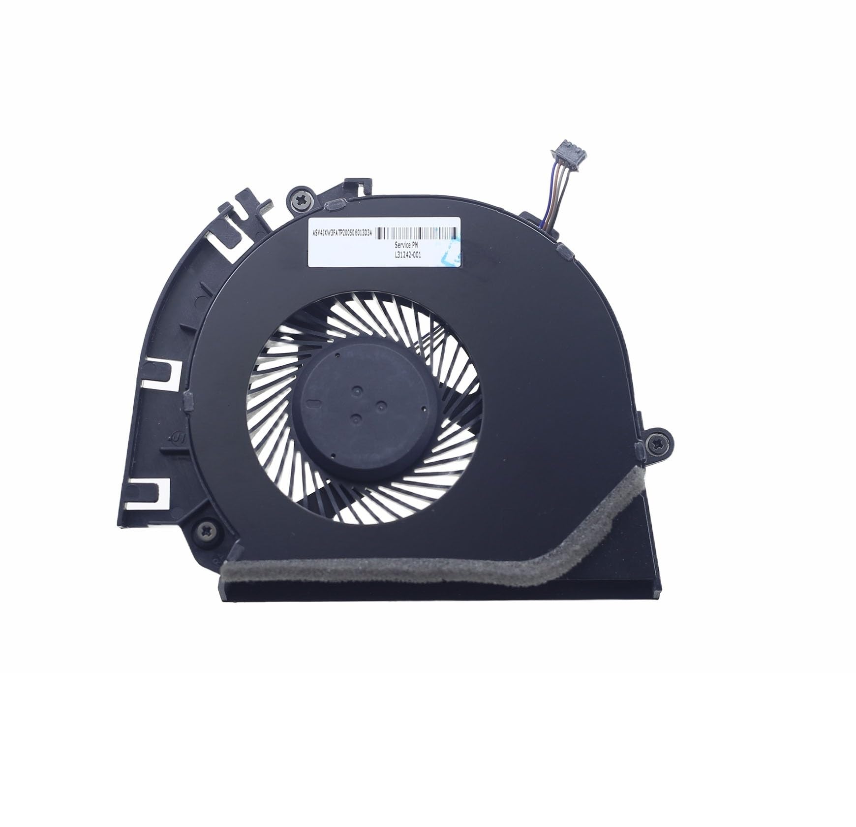 Ventilateur de refroidissement à haut flux d'air pour HP Zbook 17 G5 XW3