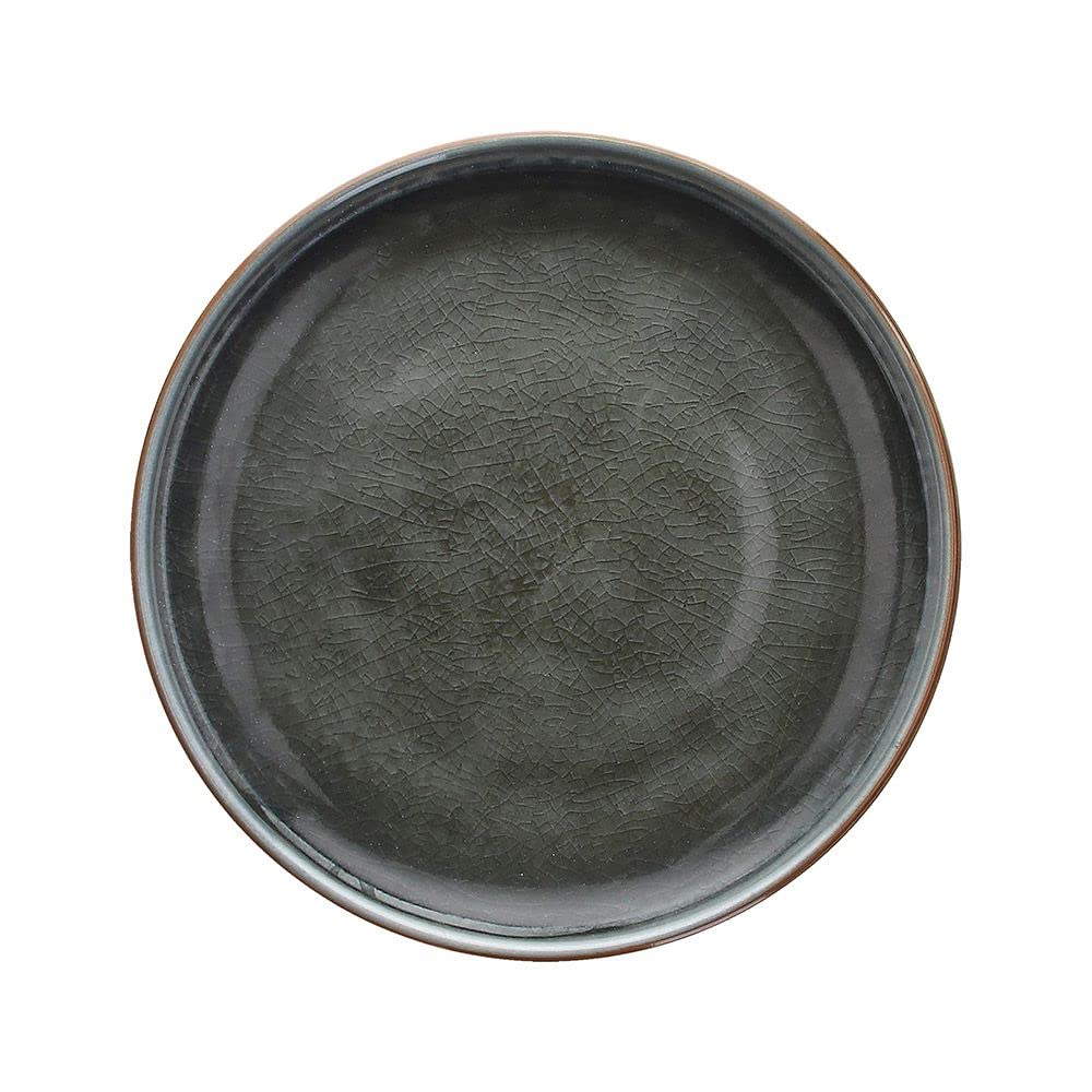 Assiette à pizza Tognana 33 cm pour couper sans déborder gris