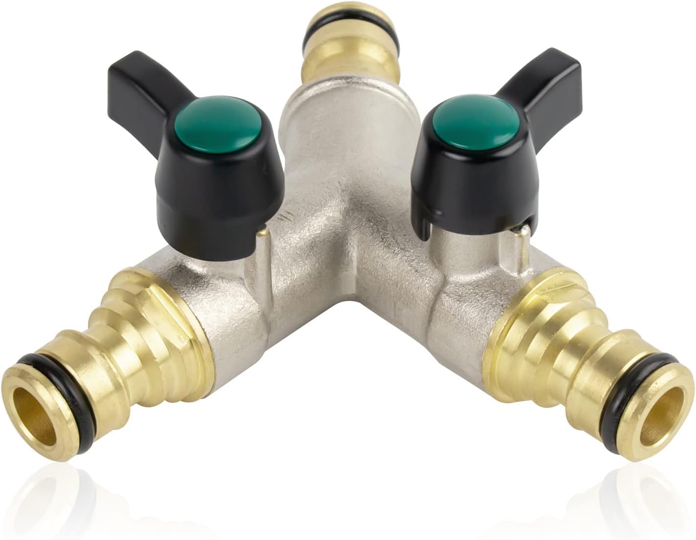 Wzzy Gurden Messing Y-Stück Abzweig-Satz für 13 mm