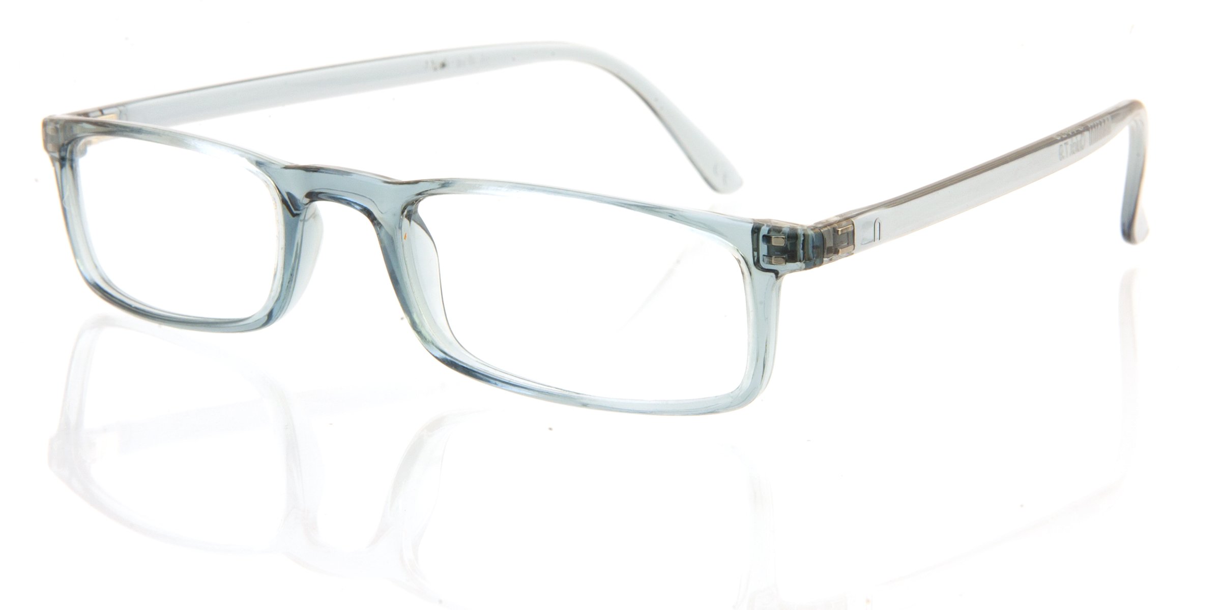 NanniniQuick 7.9 Lightweight Reading Glasses (Grey, Size 2.5)