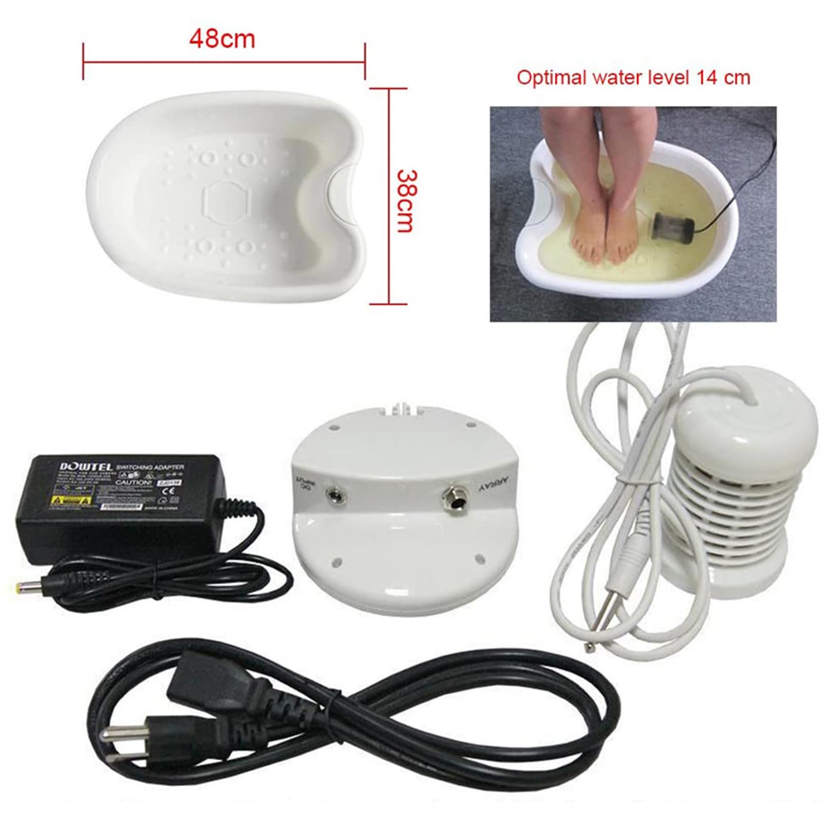 Máquina De Baño De Masaje De Pies De Desintoxicación De Iones Negativos Todo En Uno, Limpieza De Células, Máquina De SPA De Salud En El Hogar, Bañera De Hidromasaje Para Pies, Para Aliviar El Estrés