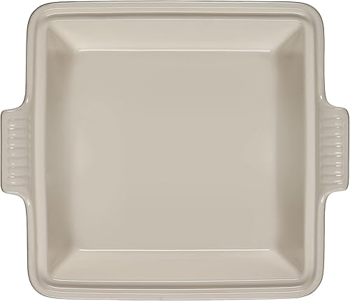 Miniatura 5 de Le Creuset Stoneware Heritage - Cazuela cuadrada cubierta, 2.5qt. (9"), Artichaut