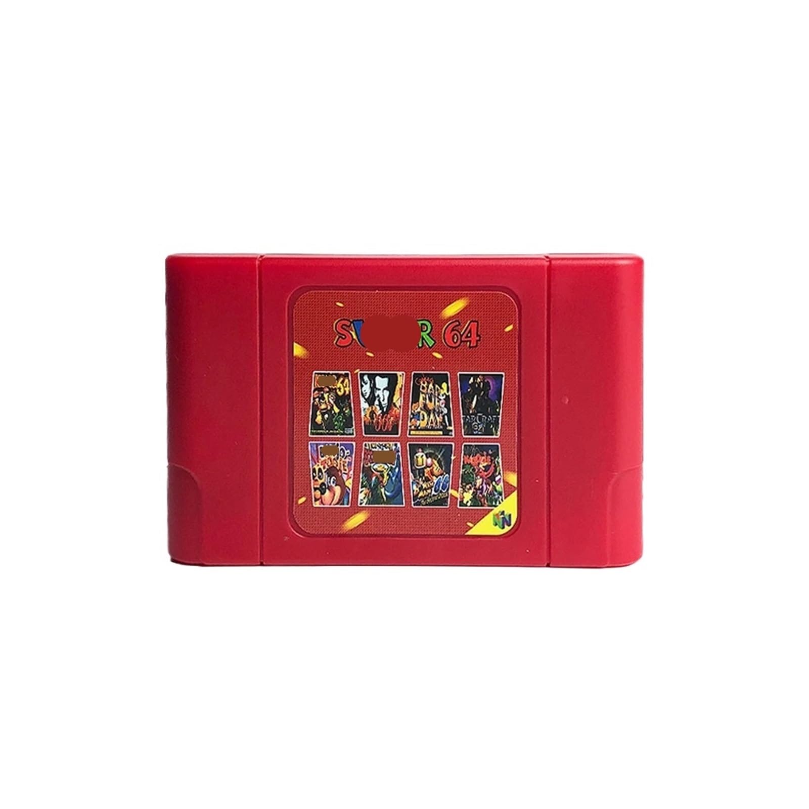 Retro-Spielkarte 340 In 1 Spiel N64-Patrone for N64-Videospielkonsole, Region Kostenlos Mit 16G-Karte