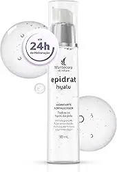 Hidratante Facial Epidrat Hyalu - 50ml - Fórmula com Ácido Hialurônico e Toque Ultraleve - Auxilia na Redução da Linhas Finas - Mantecorp
