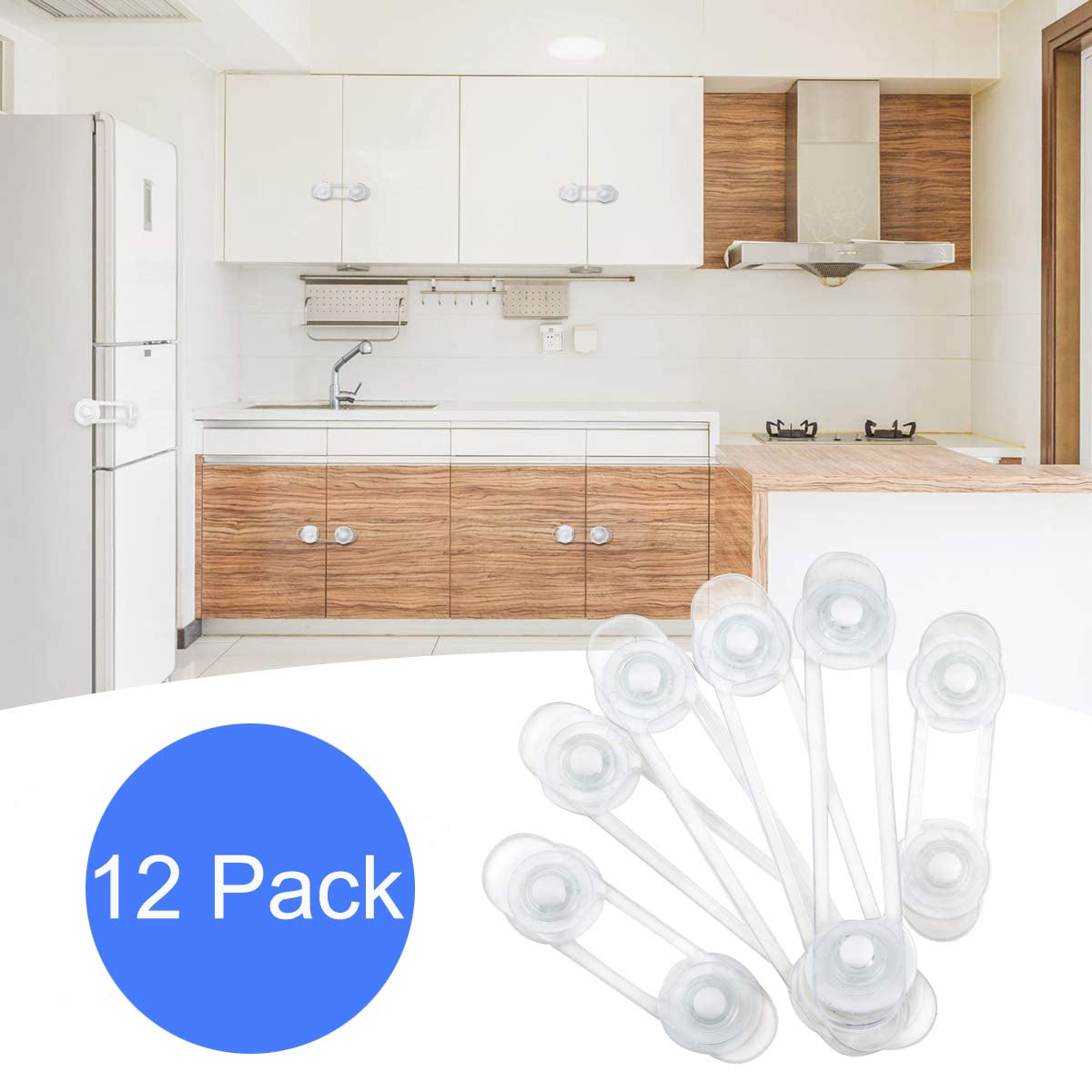 Kits Sécurité de Bébé – Caches Prises Électrique pour Enfant (12 caches+3 clés)+ 16 Protection Table Enfant Coins De Table+12 Loquets de Sécurité pour Bébé