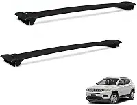 Rack Travessa Teto Compass 2016 a 2026 Preto T9384P Track