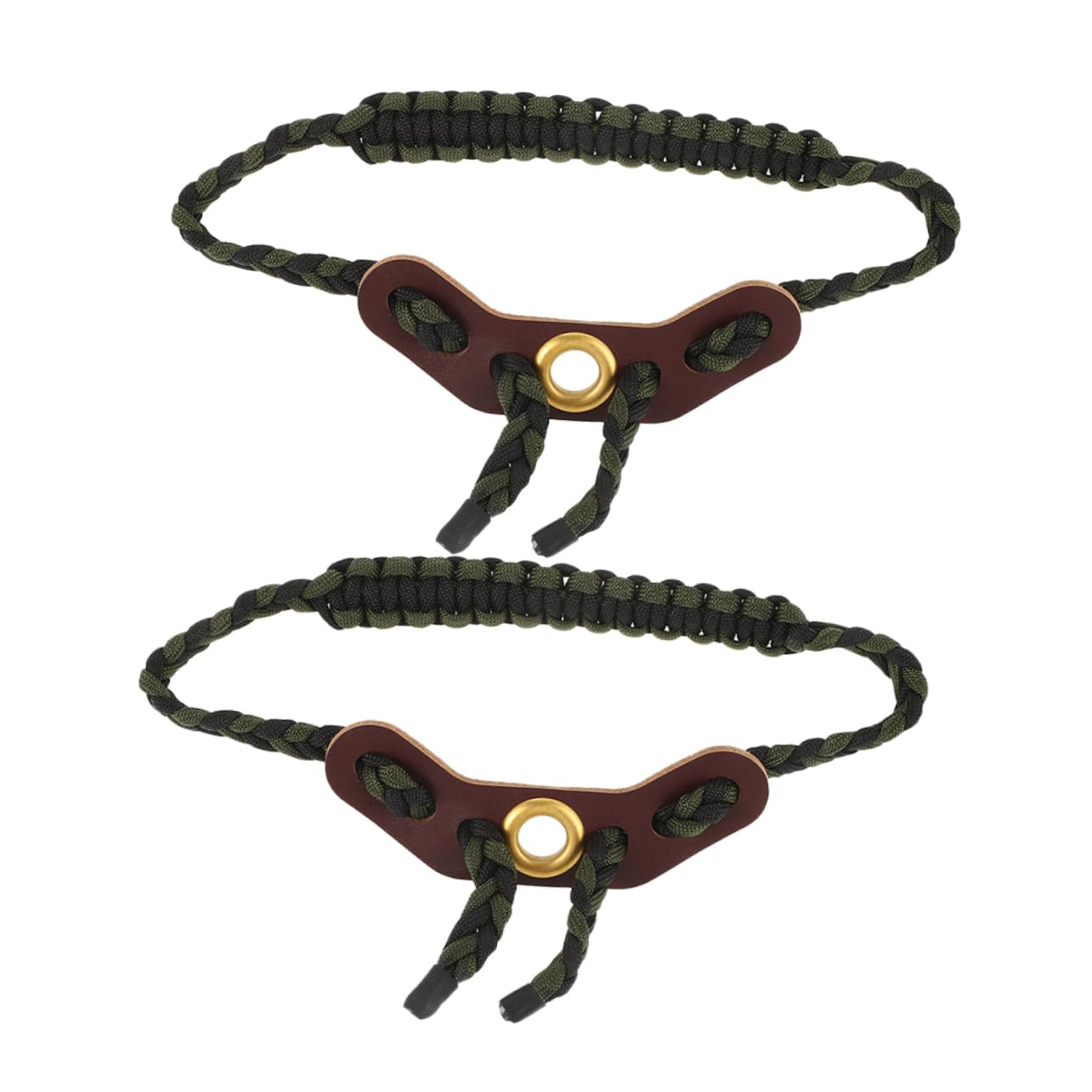 BCOATH Wrist Sling Camouflage Pattern Adjustable Wrist Rope for Outdoor Shooting Braided Gear