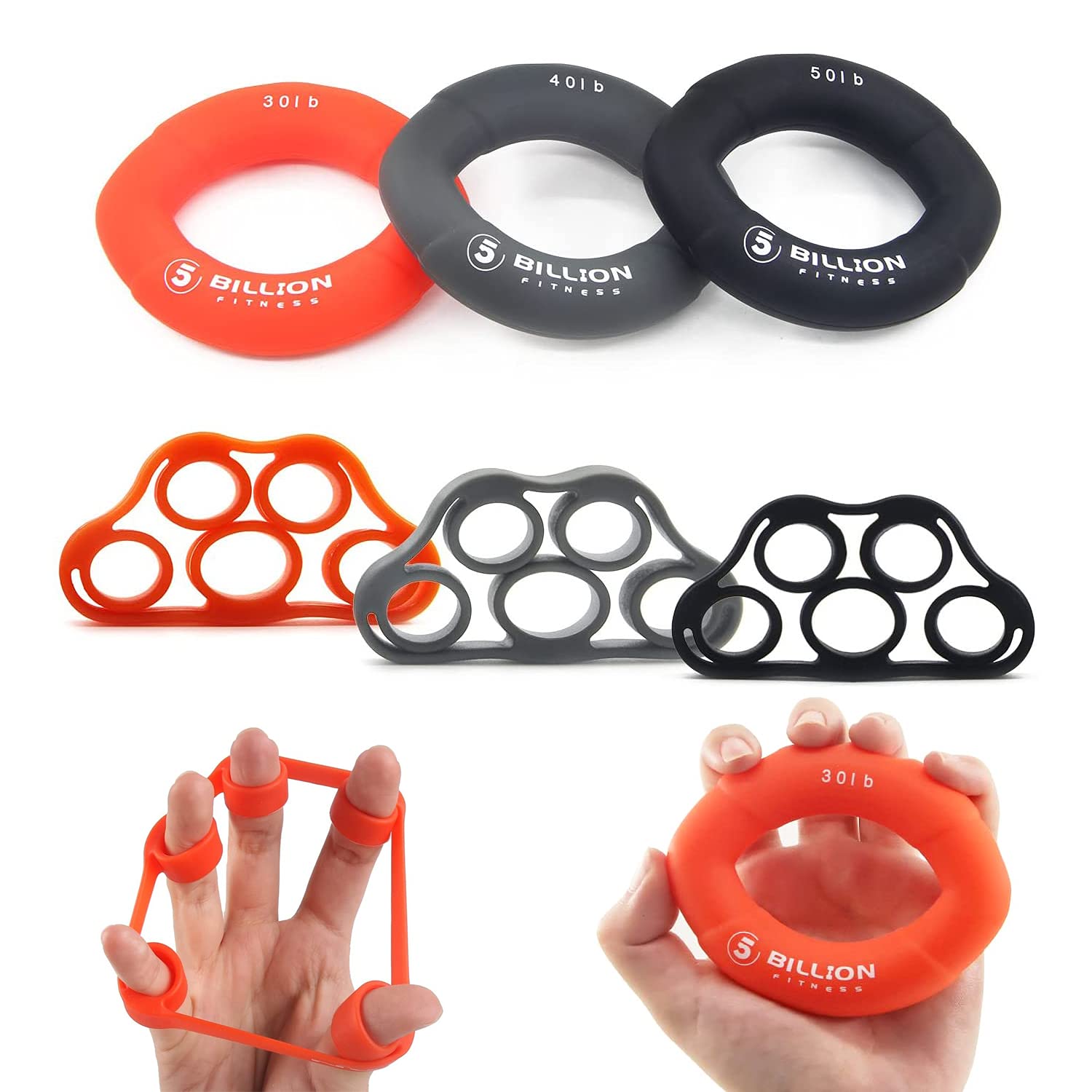 Buy Grip Strengthener Hand Stretcher 5BILLION Fitness Finger Resistance