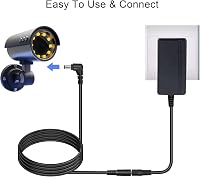 GINTOOYUN 3m DC Hosszabbító Kábel 5.5x2.1mm 90 Fokos Csatlakozóval - 18AWG Réz Tápkábel Biztonsági Kamerákhoz, LED Szalaghoz, 24V/100W 4
