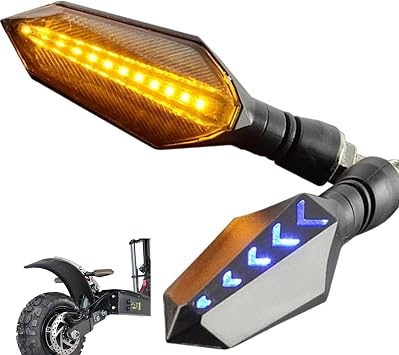 Motorcycle Turn Signals 2pcs bike turn signals powersports parts motorcycle turn signals led Universal scooter light,motorcycle blinkers Bright Rear Turn Signal for Dirt Bike Scooter