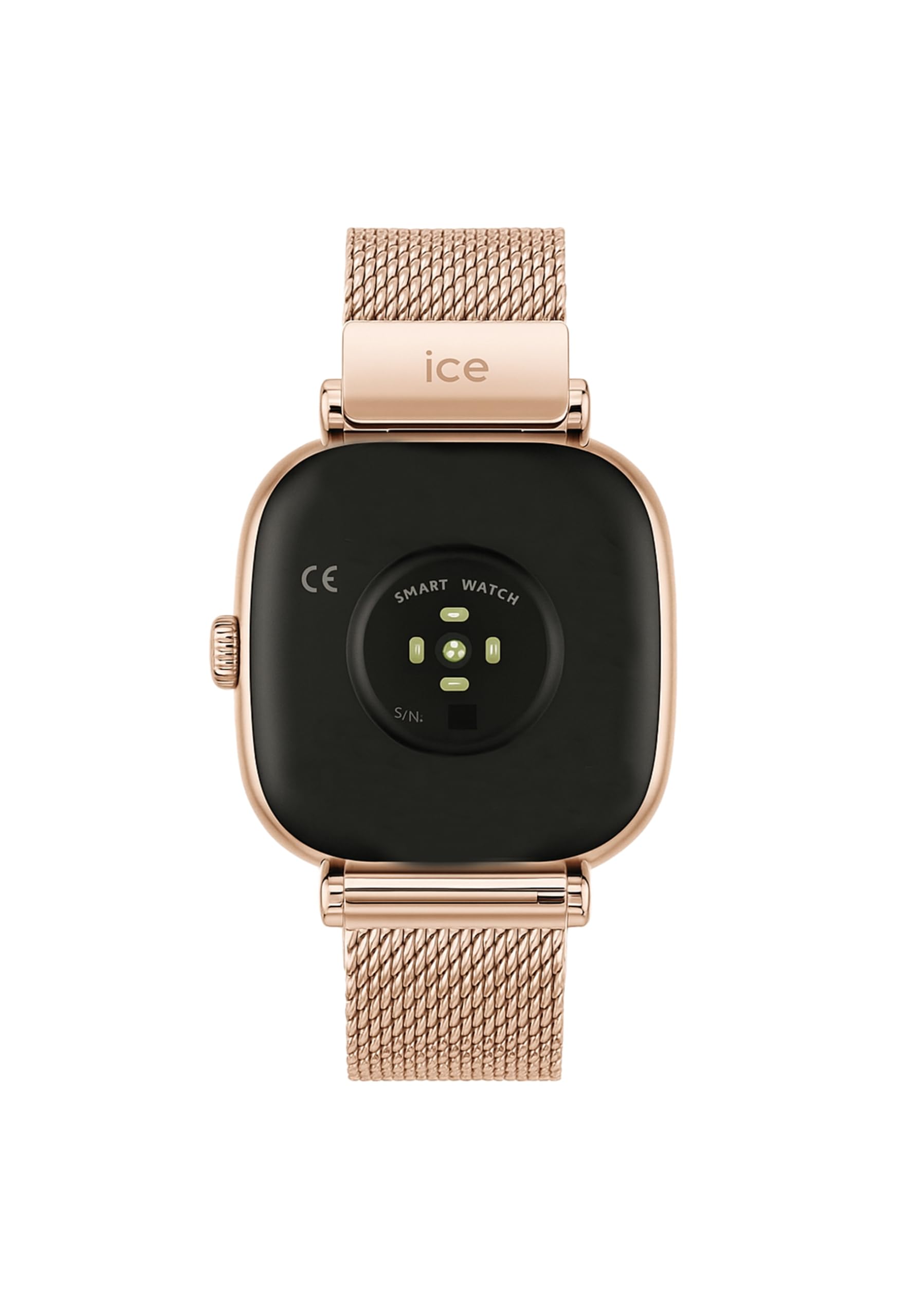 Ice-Watch – Ice smart 2.0 – Quadratische Smartwatch für Damen mit Edelstahlarmband (1,70 Zoll)
