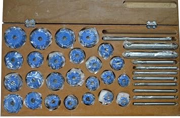 Valve SEAT Cutter Set Carbide Tipped 37 for Chrysler GMC Heads Big Block Set