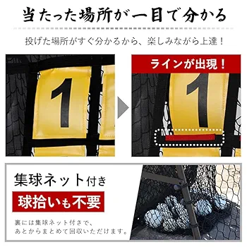 ＴＫＣ野球用防球ネットとターゲットコントロール２種 Amazon | [リーディングエッジ] ターゲットネット リバウンダー
