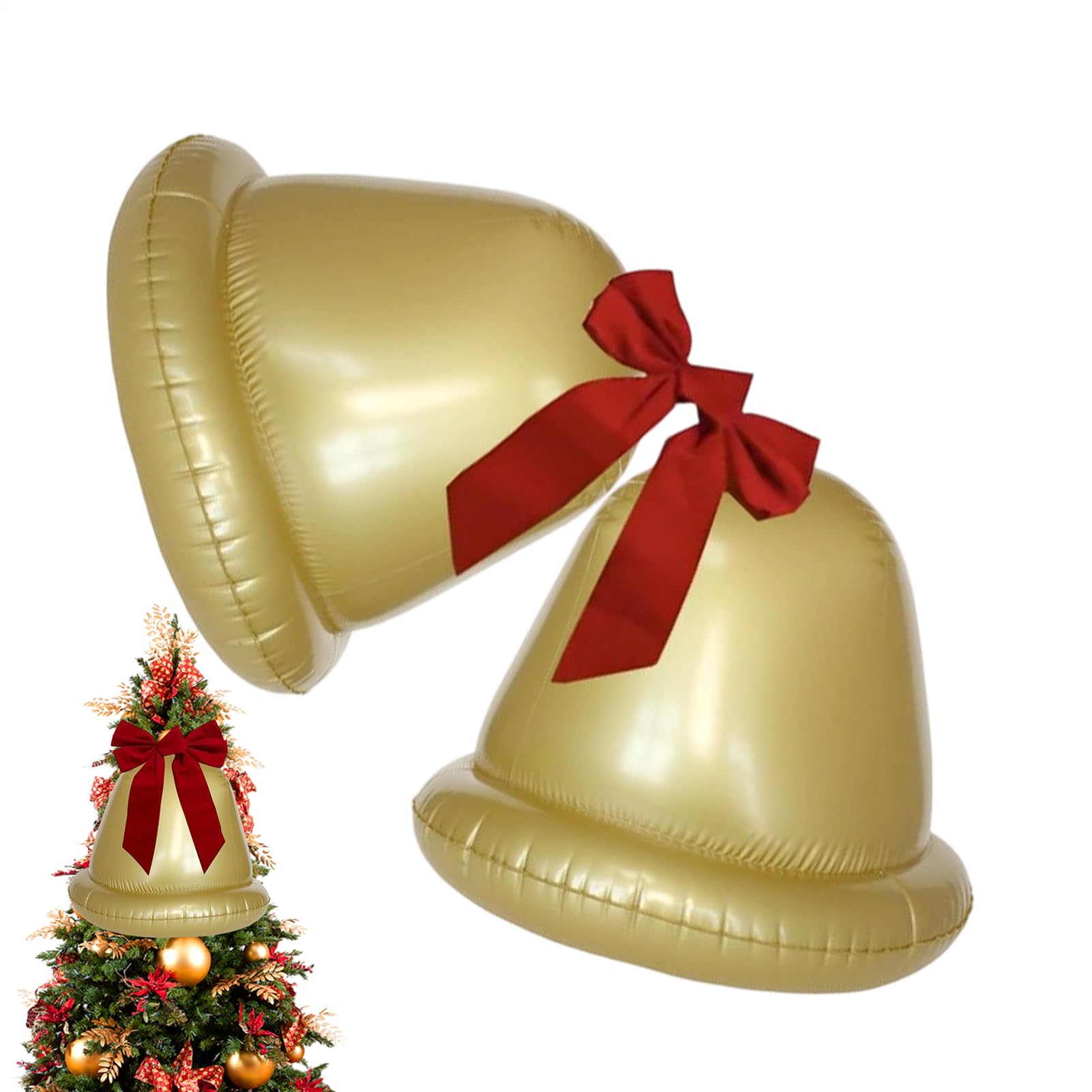 Boule de Noël Gonflable en PVC pour une décoration festive de votre pelouse et jardin
