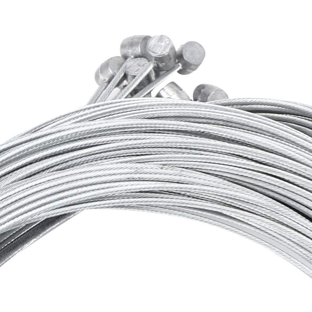 Cavo Freno Bici elettrica 20PCS Metallo 2,5 m Lunghezza 1,6 mm Spessore Bicicletta elettrica Cavo Posteriore Cavo Freno Linea Accessori per Ciclismo