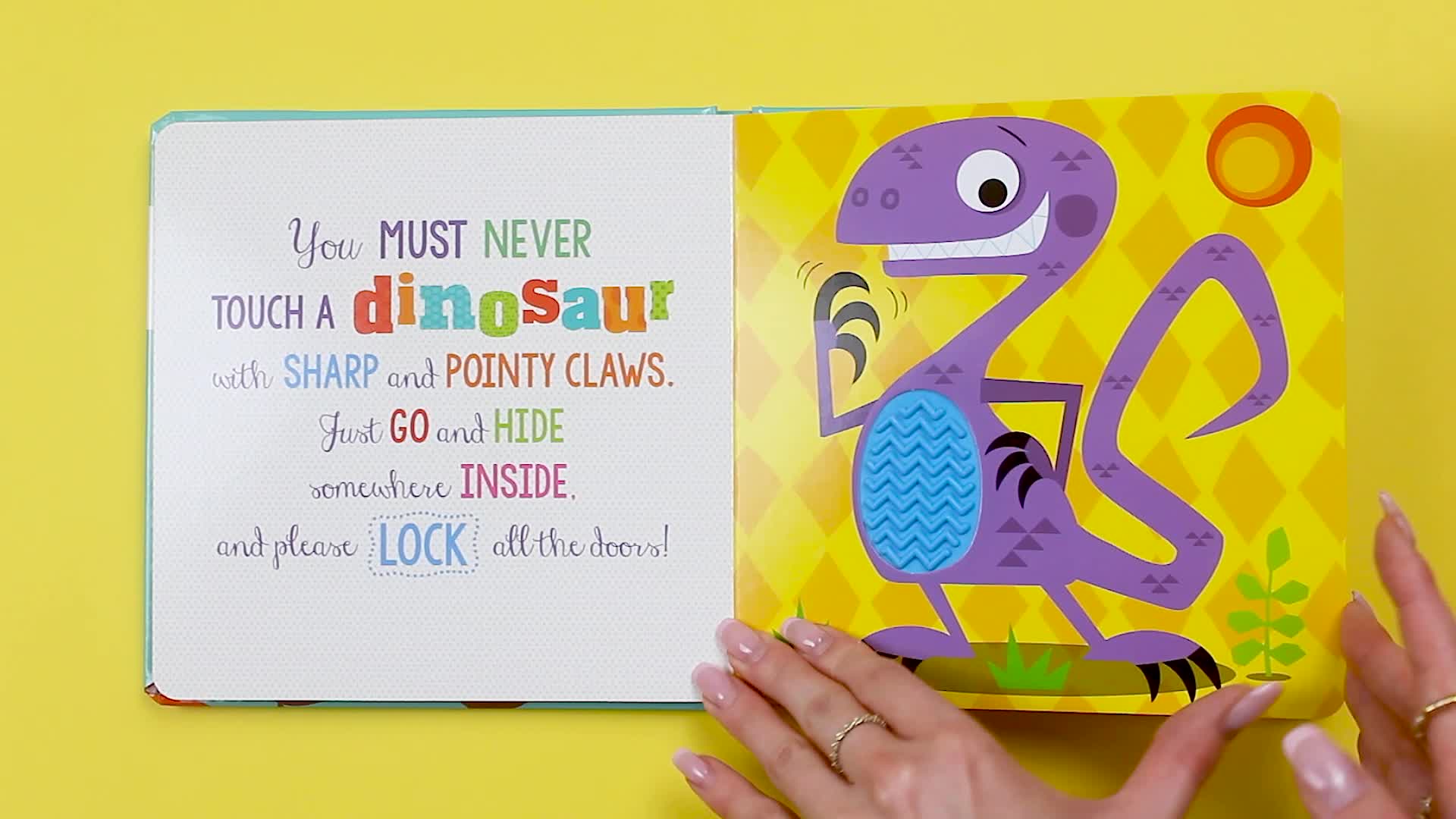 Image of Never Touch a Dinosaur!