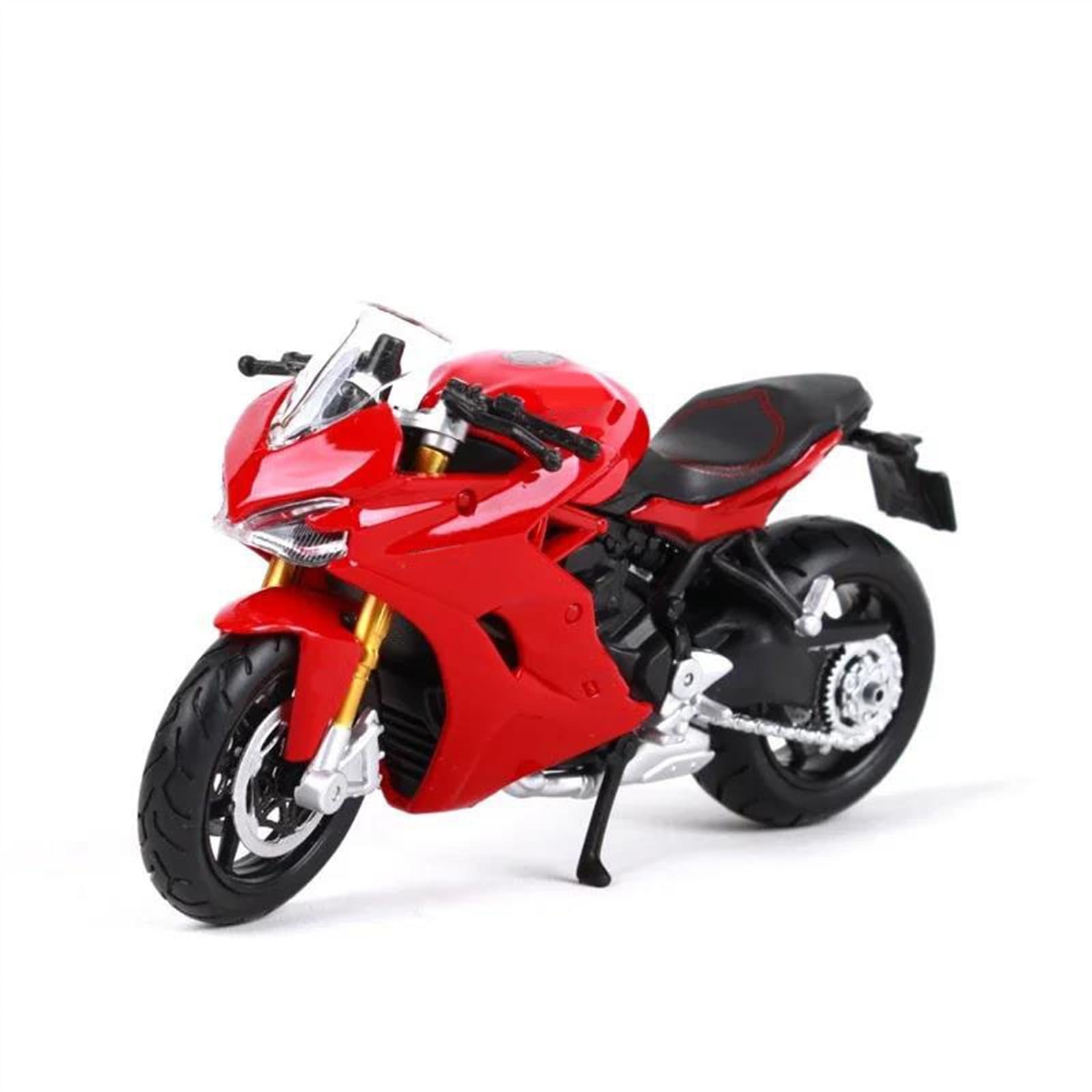 Modello in Scala 1/18 Modello di Moto Pressofuso in Metallo da Collezione Giocattolo Regalo per Ducati per Supersport S
